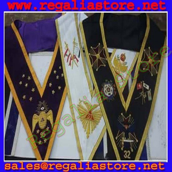 Masonic Apron and Collar Masonic Apron and Collar