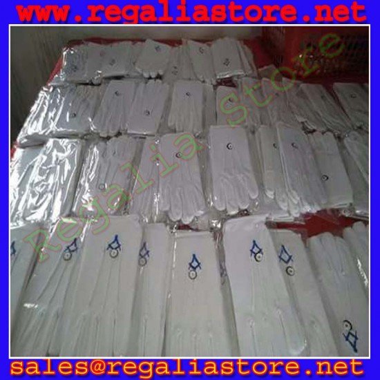 masonic Gloves working masonic Gloves working