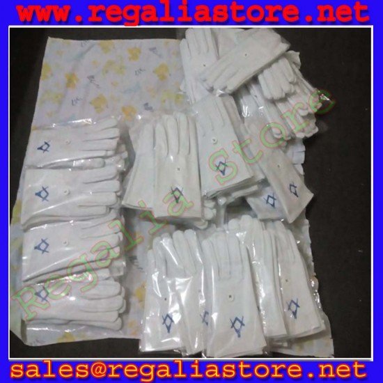 masonic Gloves working masonic Gloves working